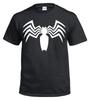 VENOM SPIDER 100% Хлопок Футболка Мужские Футболки Топ Человек-Паук Игры Марвел DC Дэдпул Спортивная футболка Рождественский Подарок Принт