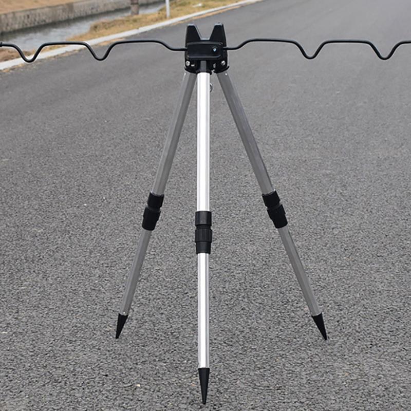 1 шт. Телескопический держатель-кронштейн Рама-подставка для морского удилища 3-складная из алюминиевого сплава Подставка-основание для удилища Нагрузочная тренога