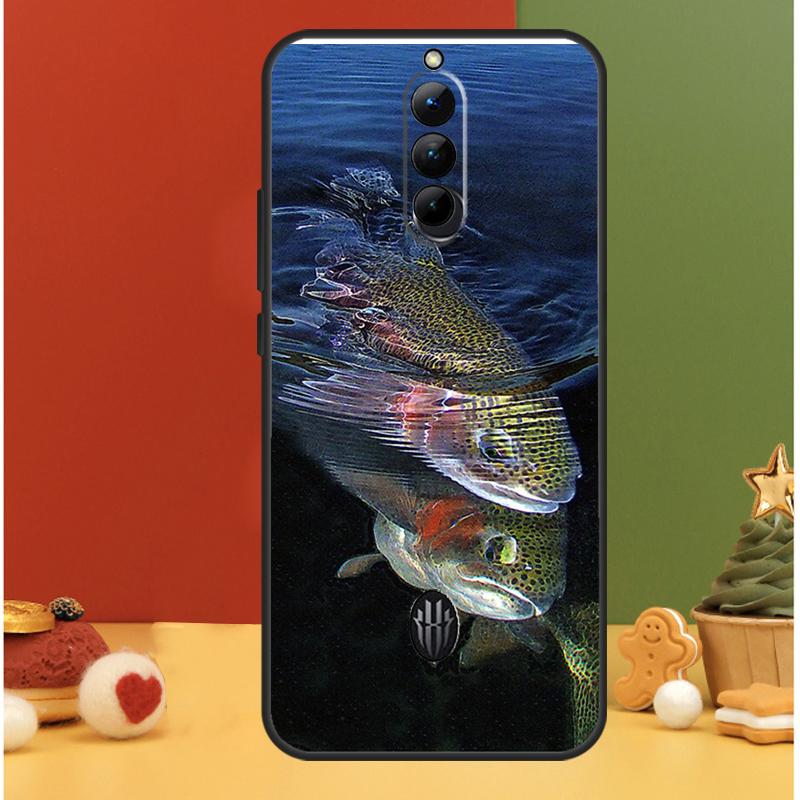 Винтажный Чехол для Рыбалки на Форель Для ZTE Nubia Red Magic 9 Pro Plus RedMagic 8 8S Pro Plus 6 7 6S 7S Pro 5G 5S 6R