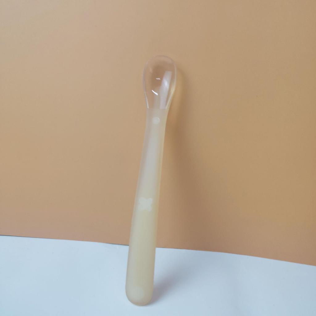 Silicone Soft Baby Feeding Spoon for Newborns