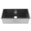 Undermount Sink L780 W430 H230mm 304 Stainless Steel 90mm Outlet Kitchen Sink for RV Yacht Boat