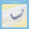 Clear Clear Storage Box with Handle Marker Pen Storage Holder Painting Brush Case  Art Students