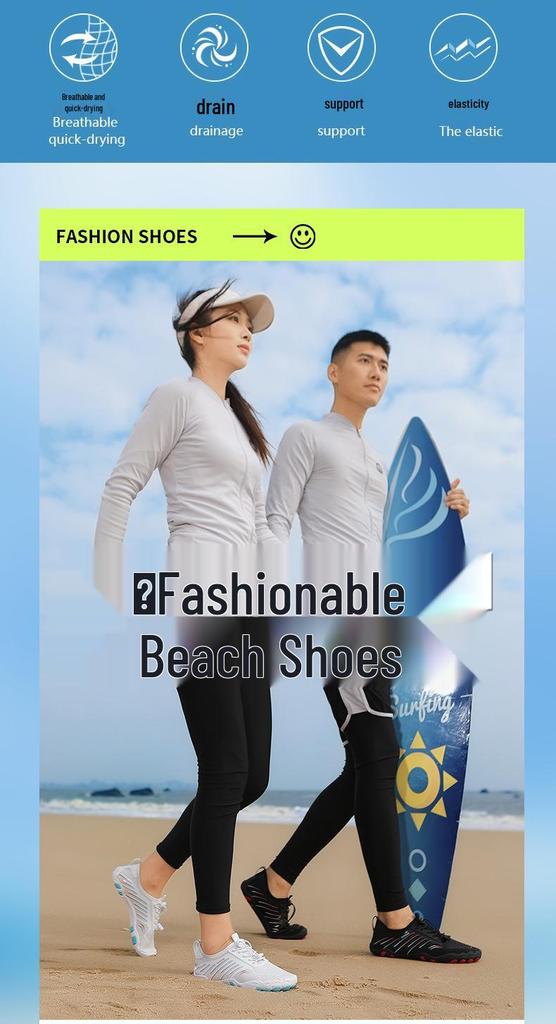 2026 Creek Wading Non-slip Beach & Swimming Shoes for Men & Women