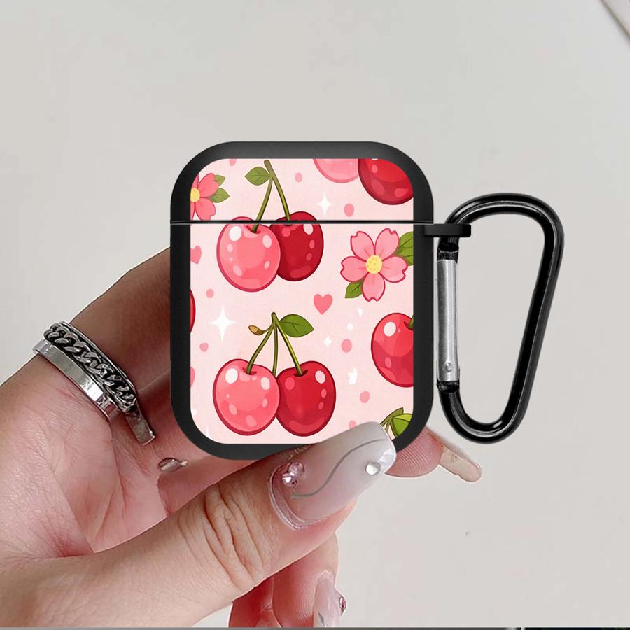 Чехол для наушников Cover Case Для Airpods 1 3 Pro Pro3 4 Pro2 2 Розовые Вишни