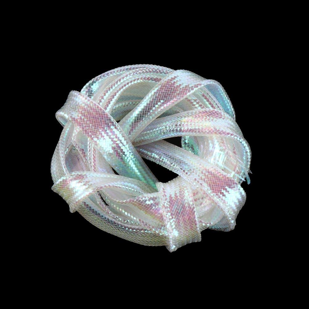 Bait 6mm 8mm Fishing Maylor Tube Fish Scale Body Tube Fly Pearl Maylor Tube Flash Braided Tubes