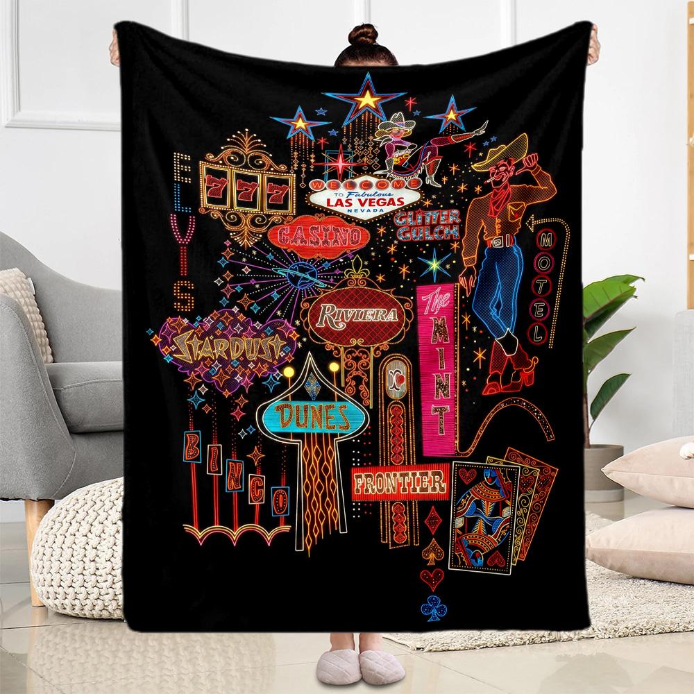 Elvis Presley: Rock Roll Blanket Comfortable Suitable for Livingroom Chair Seaside All-Season Use Modern Style Gift for Travel Home Birthdays