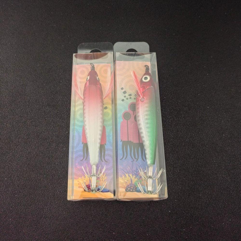 2pcs/set Luminous Design Shrimp Fishing Lures 10cm Length Shrimp Prawn Lure Saltwater Fishing