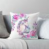 Cartoon Rainbow Horse Print Pillowcase Interior Decoration Office Living Room Home Pillowcase