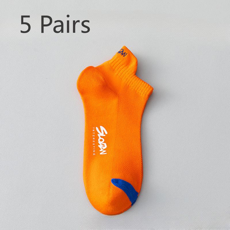 5 пар мужских летних тонких хлопковых носков Beri Beri, впитывающих пот, антисептических