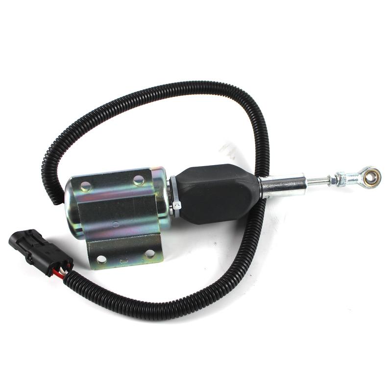 3930235 SA4348-12 12V Diesel Engine Fuel Flame Out Stop Solenoid Value Cumm 6c 8.3l Industrial Engine Generator Engine Parts