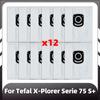 Compatible for Tefal X-Plorer Serie 75 S+ Replacement  Main Side Brush HEPA Filter Mop Pads Dust Bag Spare Parts Accessories