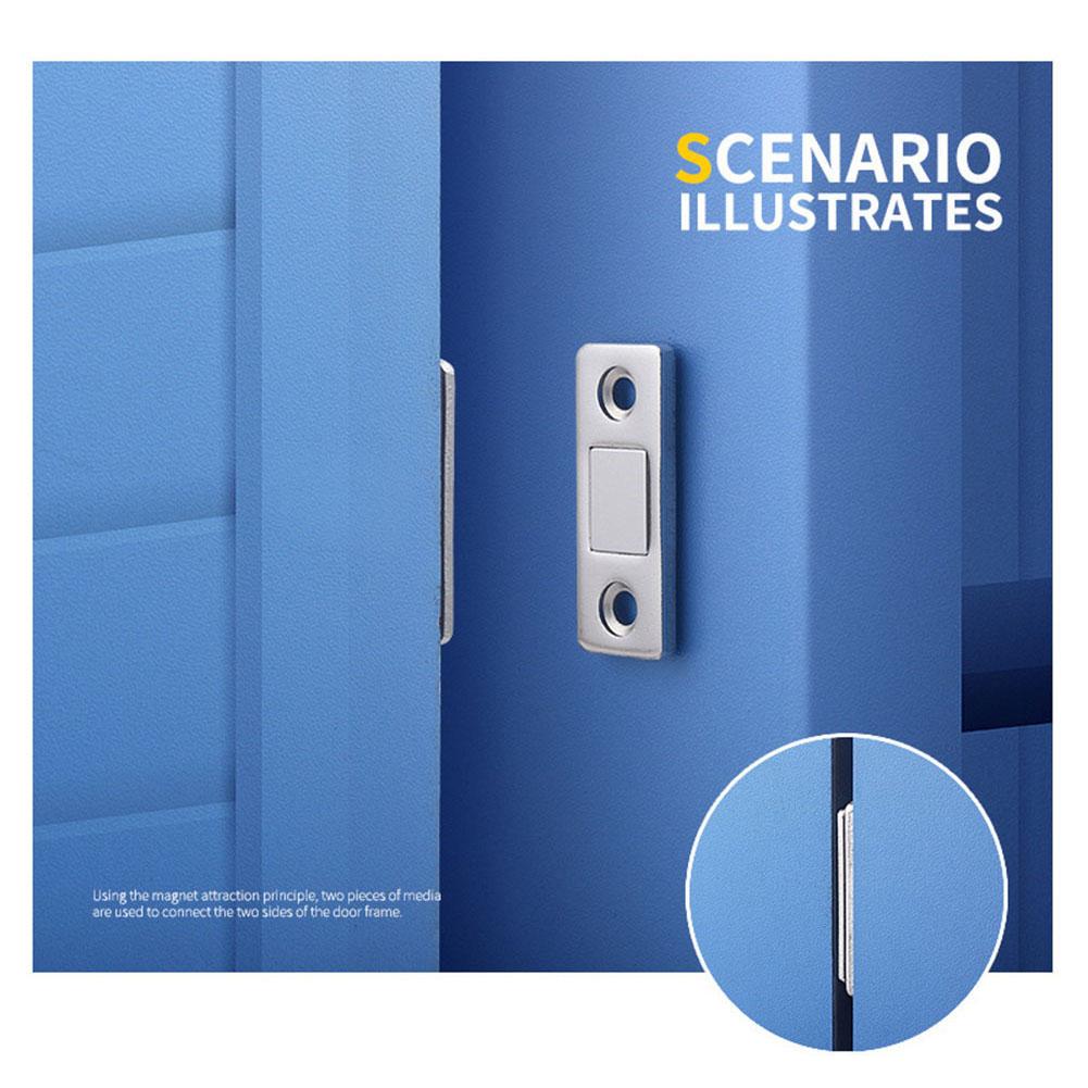 NEW Hole-Free Invisible Magnet-Door Suction Cabinet Strong Magnetic Attractor UK
