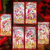 6pcs Chinese Style New Year Red Envelope Cartoon Red Pockets Lucky Money Bag  Celebration Event
