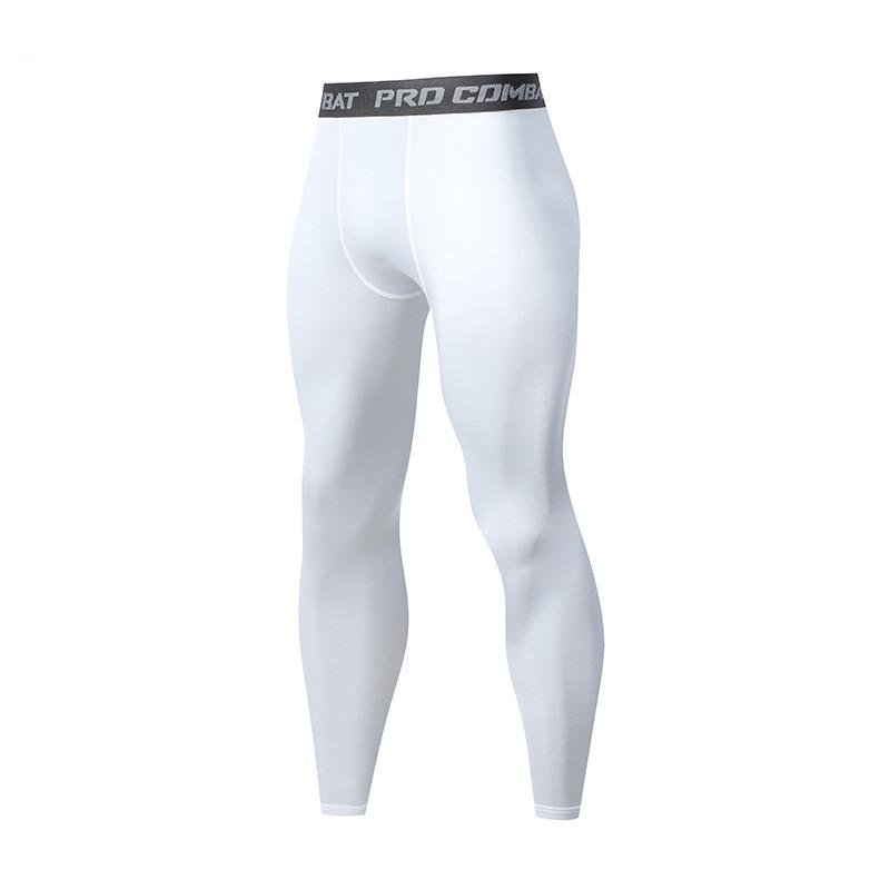 Мужские быстросохнущие компрессионные леггинсы — дышащие, высокоэластичные для баскетбола, бега и фитнеса.