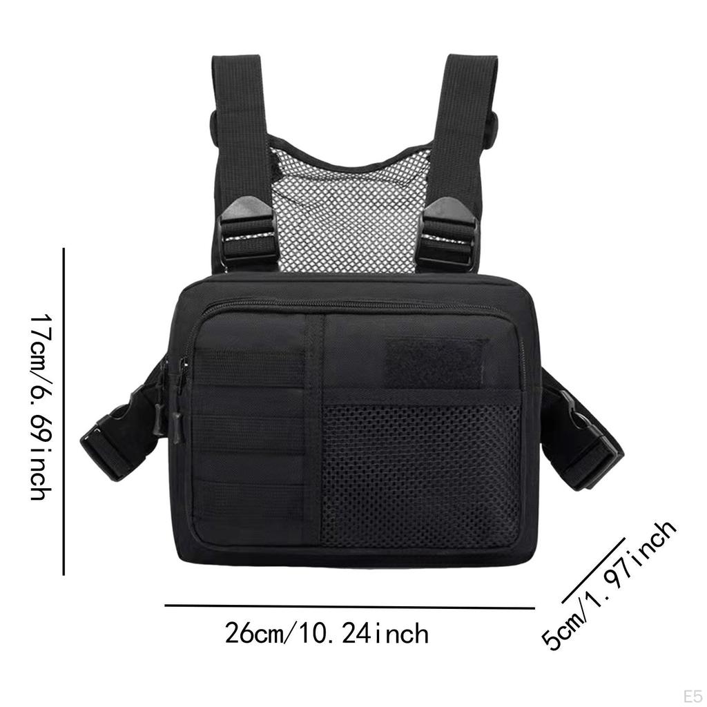 Нагрудная сумка-пояс для бега, занятий спортом на открытом воздухе, передний жилет