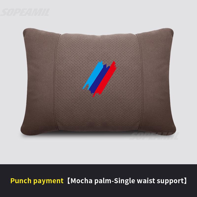 HPYG2 For BMW M X1 X3 X5 X6 G20 G30 E36 E39 E46 E90 E92 F15 F20 F25 F30 Car Headrest Neck Support Seat Lumbar Cushion Soft Neck Pillow