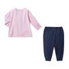 MIKIHOUSE HOT BISCUITS Loungewear for Boys and Girls, Lavender, Size 80cm, 70-7328-498