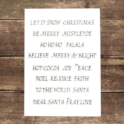 Декоративный многоразовый трафарет с буквами размера А4, трафареты для рисования для поделок, скрабукинг, живопись по дереву, холсту, полу, стенам и плитке