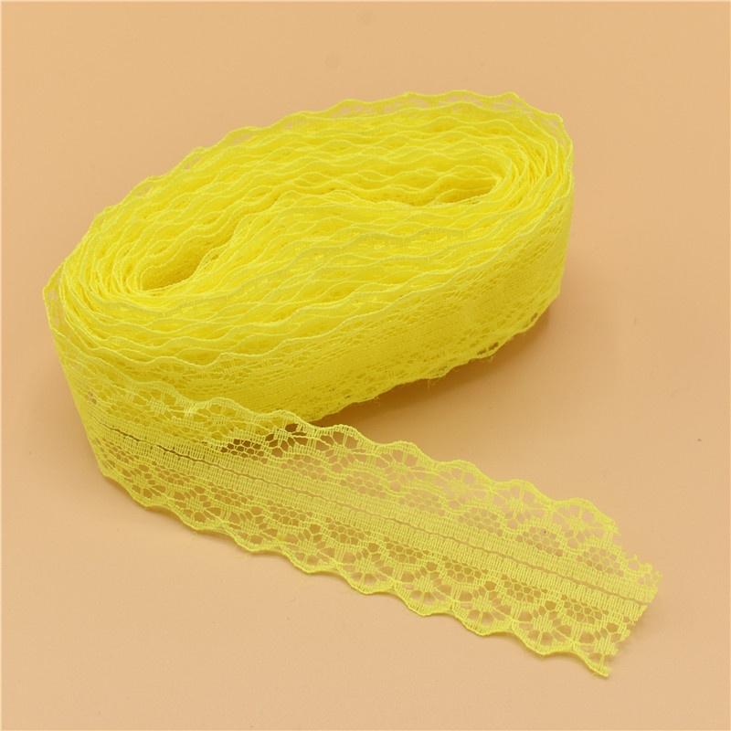 10 Yards Lace Ribbon Tape Trim Fabric DIY Embroidered Net Lace for Sewing Decoration Lace Fabric