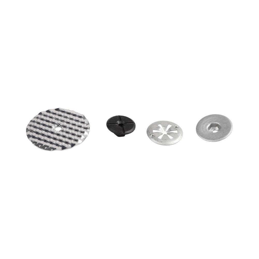 25 Piece Heat Shield Repair Kit for Car with 30mm Washers and Repair Plates