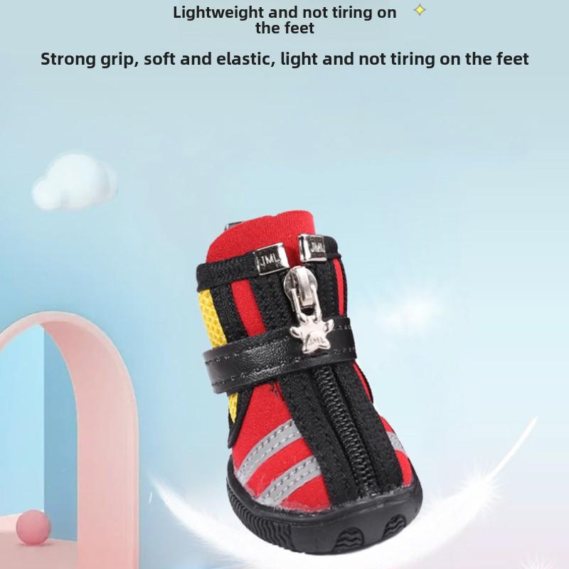 Классическая обувь для домашних животных в помещении, удобная обувь для бега с аквалангом из ткани для собак, обувь для собак