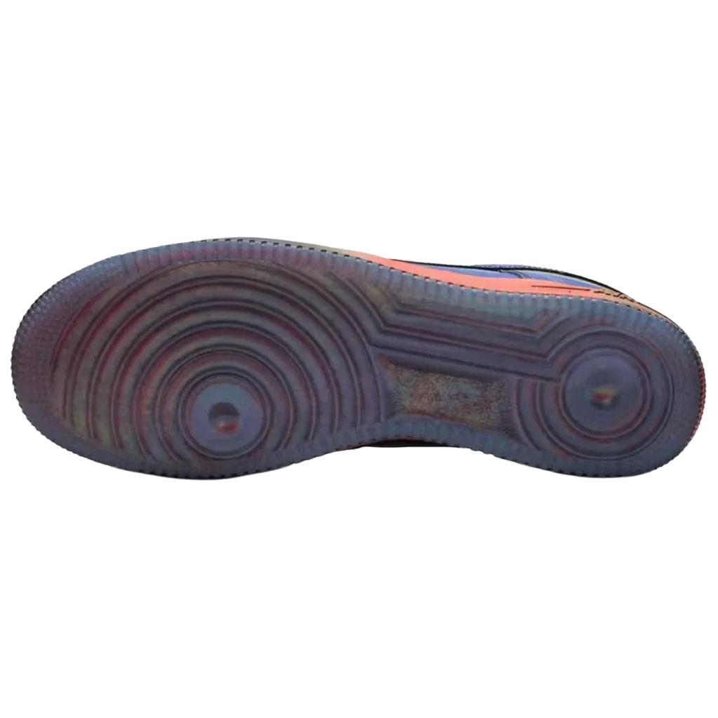 Nike Кроссовки мужские Nike Air Force 1 Low Heat Map Черный с Голубым Гонщиком IB6834-001