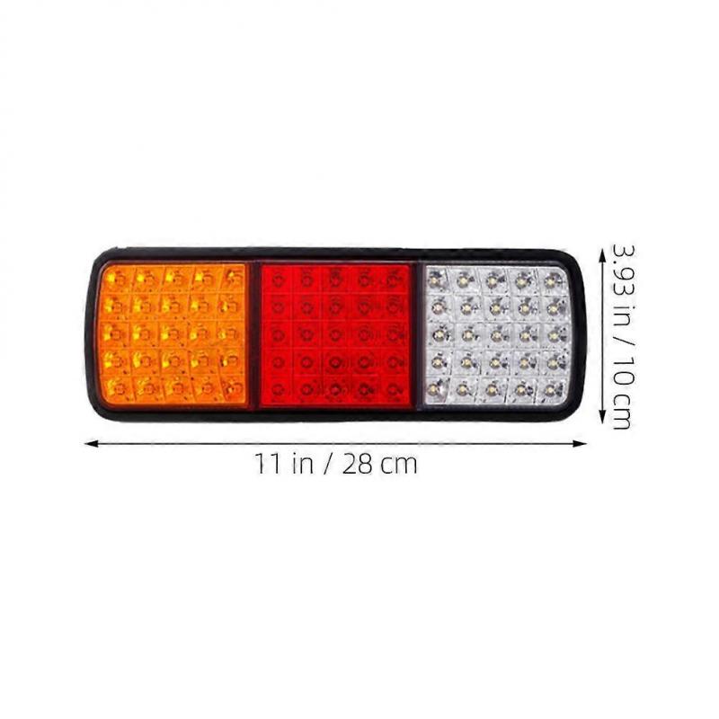 Truck Tail Light Bar with Turn Signal Brake Reverse Features