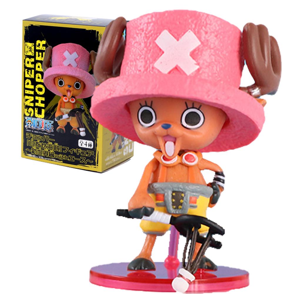 8 см Тони Тони Чоппер Косплей Фигурка Аниме ONE PIECE Санджи Усопп Портгас Д. Эйс Гольф Модель Игрушка Подарок Коллекция Украшения ПВХ