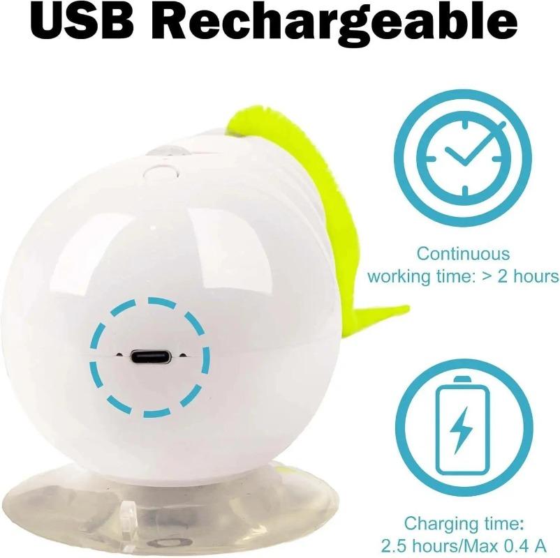 1 шт. Интеллектуальная интерактивная игрушка для кошек со сменным хвостом-добычей, умный движущийся червяк, игрушка для кошек для домашних кошек, интерактивная игрушка для кошек и собак в виде гусеницы