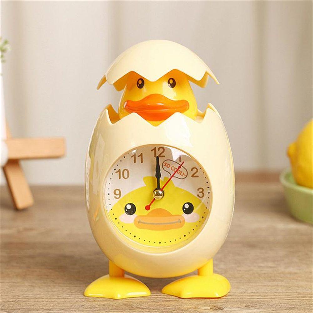 Kids Gift Easter Decoration Cartoon Egg Shell Chick Children Table Clock Easter Chick Alarm Clock