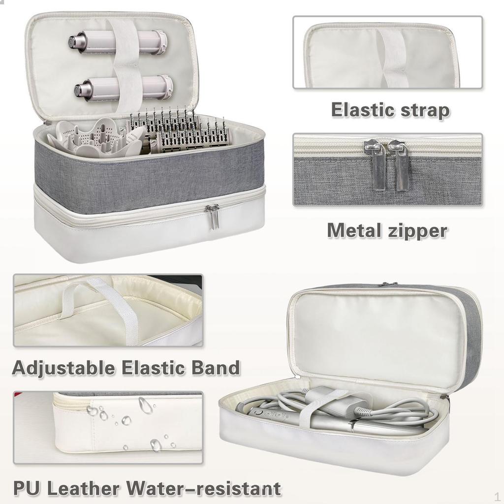 Двухслойный чехол для переноски, дорожная сумка для парикмахерских инструментов, многоцелевая ткань Оксфорд с разделителем