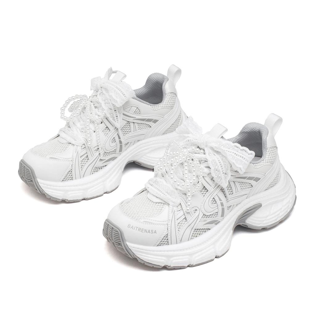 Strict Selection 2025 Shoes Women's Shoes Versatile Platform Dad Shoes Summer Versatile Breathable Mesh Women's Shoes Casual Shoes