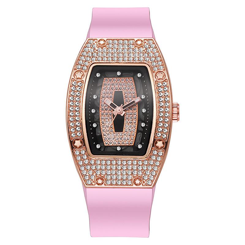 Stylish Women Quartz Wristwatch With Mineral Glass Mirror For Daily Use