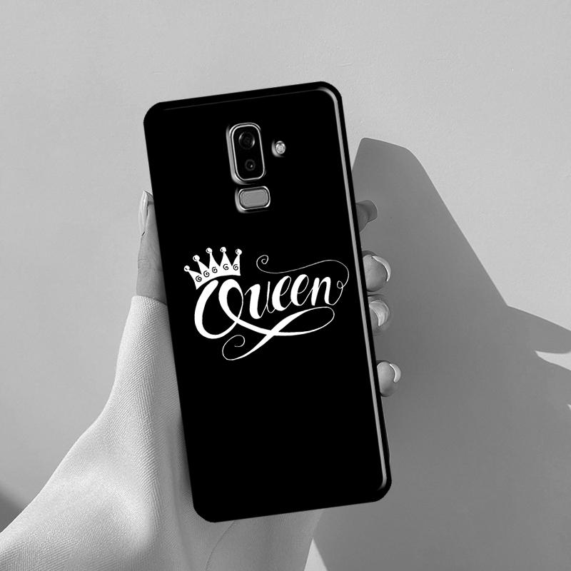 Пары Crown QUEEN и KING для Samsung J3 J5 J7 J510 J310 J330 J710 J730 J1 A3 A5 2016 2017 J4 J6 Plus J8 2018 Чехол