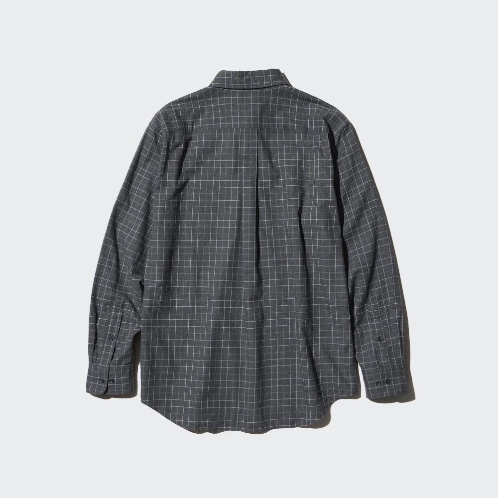 Uniqlo Flannel ShIrt  Long Sleeve Regular Color  Check I