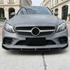 Для Mercedes Benz W205 C205 S205 C43 C180 C200 C300 2019 2020 2021 Автомобильный комплект для модификации кузова с передним бампером в стиле AMG