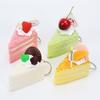 Creative Simulation Cake Squishy Toy Super Soft Realistic Food Pinch  for Kids Adults