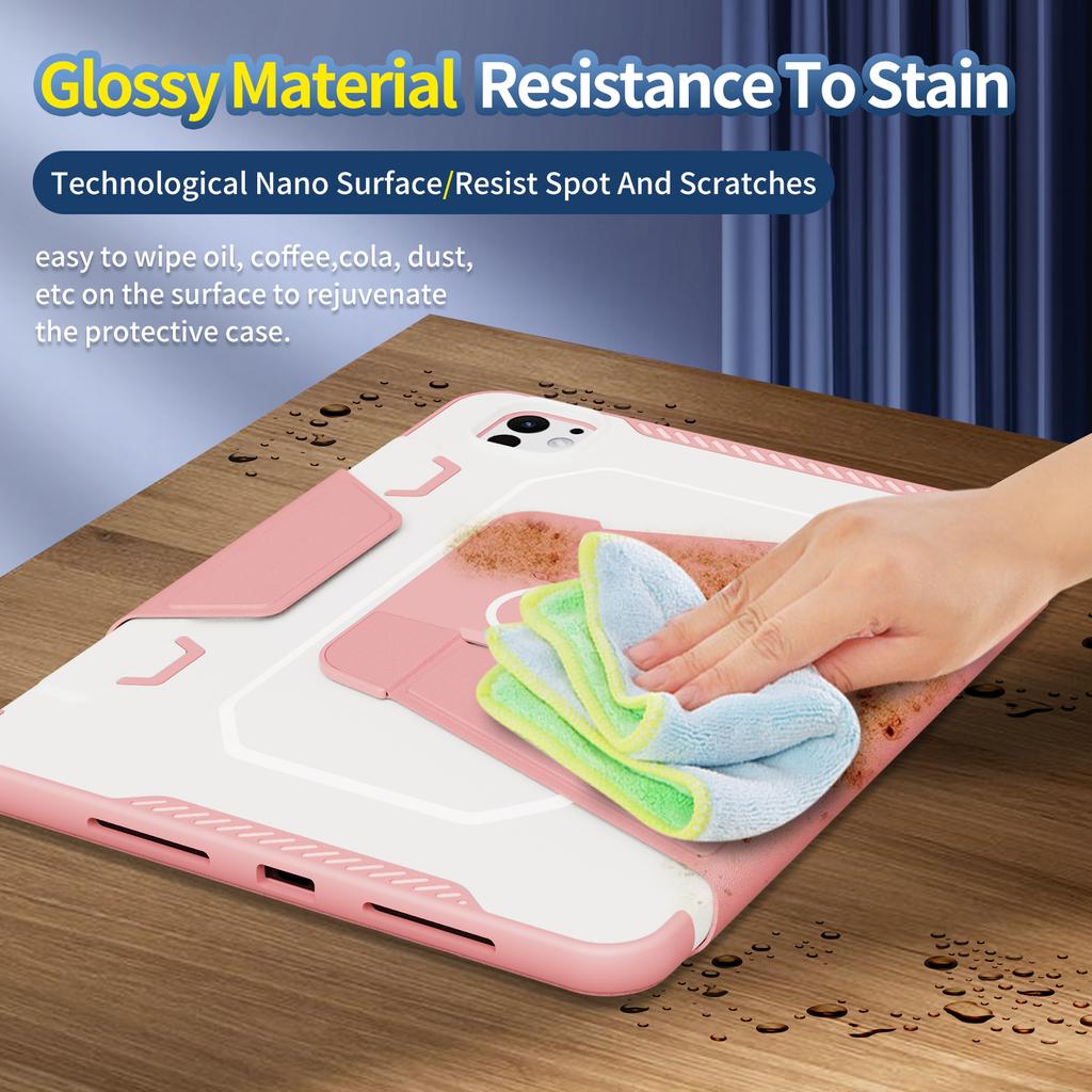 Rotatable Stand Case for IPad Air 11 2026 M4 2025 M3 2024 M2 4 5 Pro 11 2025 M5 2024 M4 2018-2022 A16 11th 10.9 10th Gen Cover