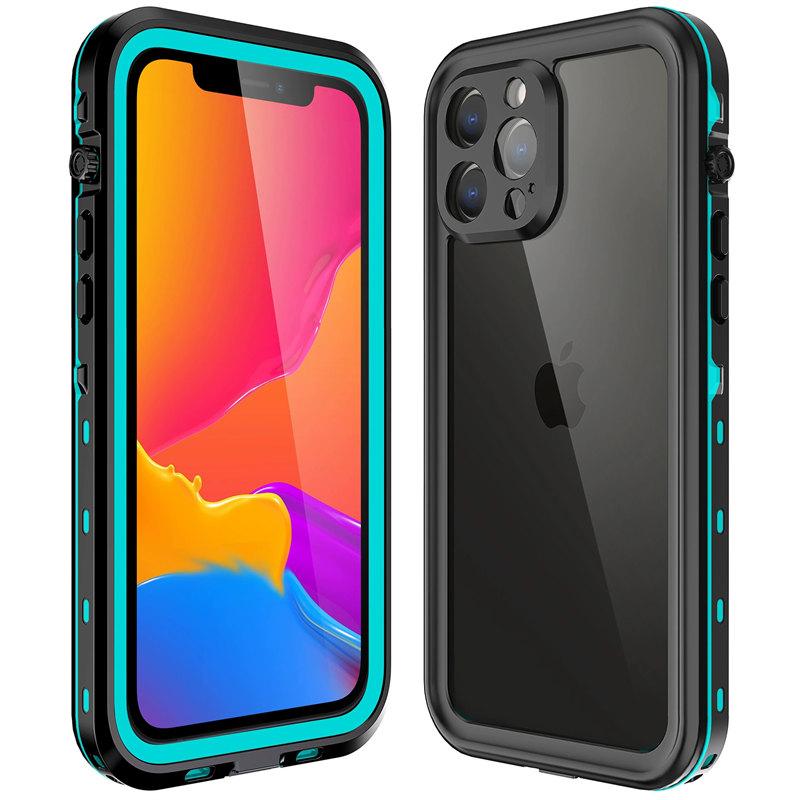 Полностью герметичный прозрачный водонепроницаемый чехол IP68 для iPhone 16 15 14 Plus 13 12 Pro Max Mini XR, противоударный чехол с защитой экрана
