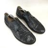 BARNEYS N.Y. Италия Кожаные Туфли Дерби с Гладким Носком Мужские 13M 30.5-31.0 Черные(ИСПОЛЬЗОВАЛ)