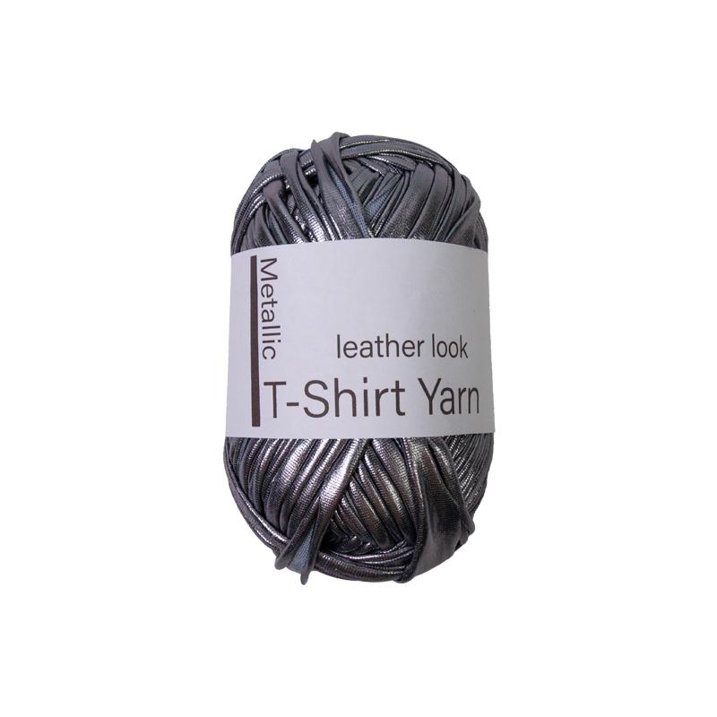 100g/Roll Shiny T-Shirt Yarn DIY Bag Shoes Metallic Cloth Fabric Yarn Knitting Crocheting