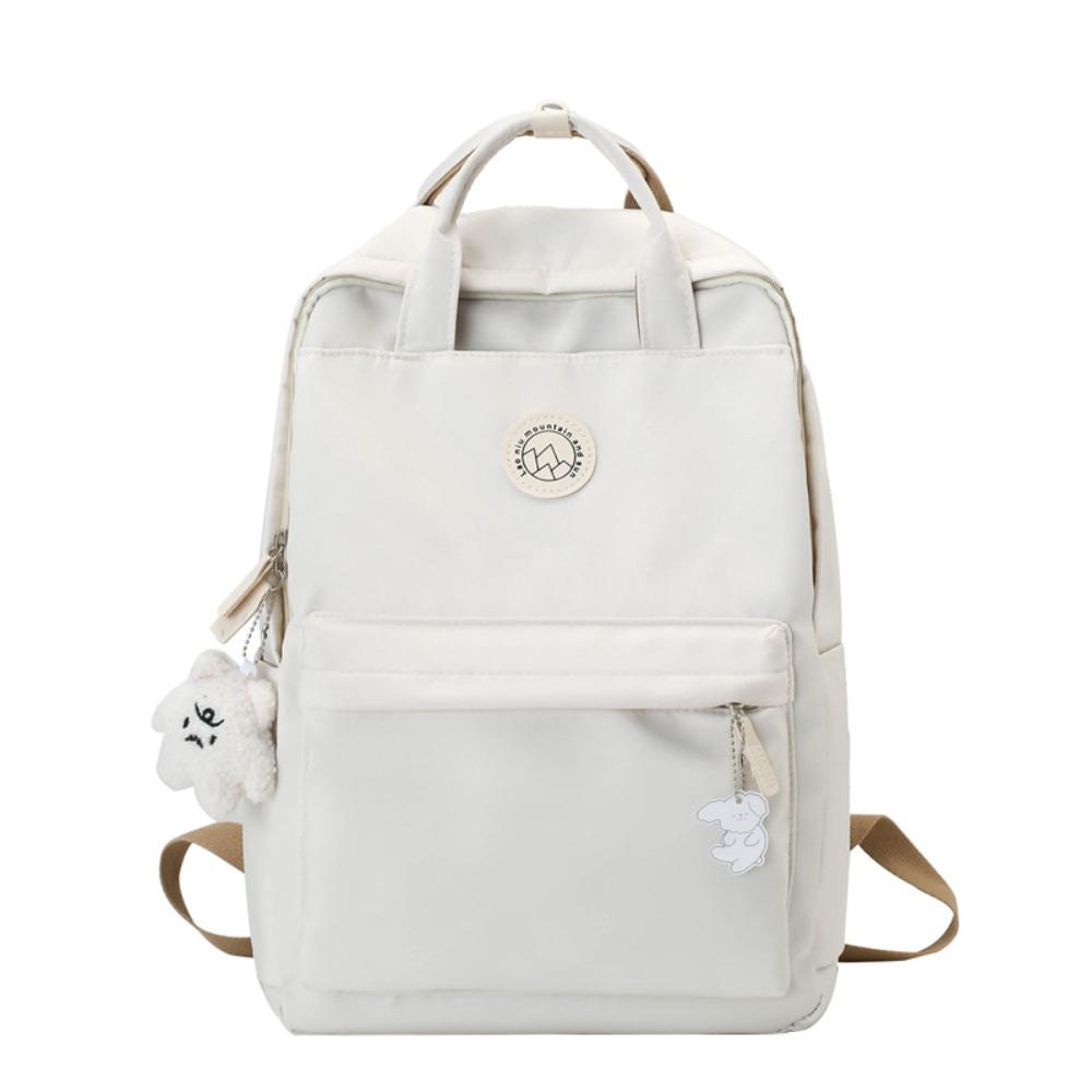 Nylon School Bag Large Capacity Laptop Book Bag Fashion Women Backpack Business Travel