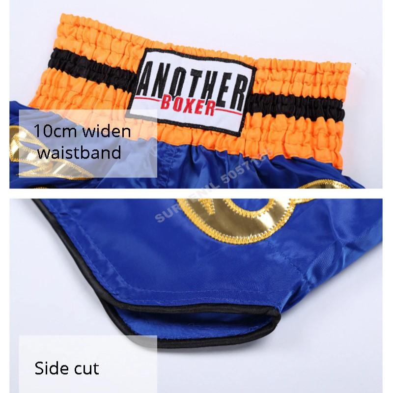 Шорты для тайского бокса, штаны высшего качества для борьбы, кикбоксинга, ММА, для мужчин и женщин, детские с вышивкой, оборудование для тренировок по боксу, боевым искусствам