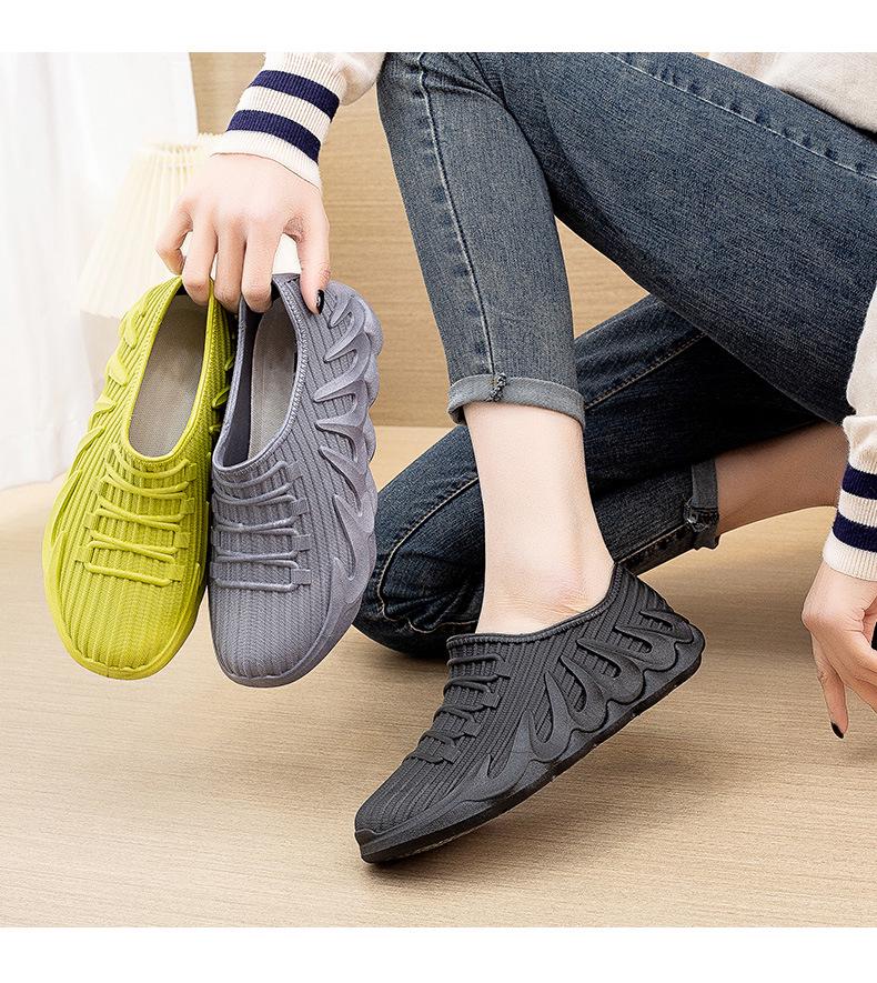 Мужские и женские водонепроницаемые короткие резиновые сапоги - Модная, нескользящая, всесезонная обувь