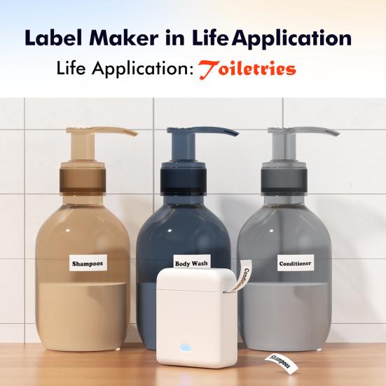 Машина для изготовления этикеток с лентой, совместимый с Bluetooth, термопринтер для этикеток для доставки для IOS