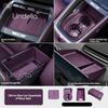 For Zeekr 7GT 2026 2027 Car Armrest Storage Box Central Control Lower Storage Box Dashboard Screen Rear Storage Box Accessories