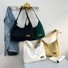 2025 Новая Мода Простая Сумка Через Плечо Большая Вместимость Сумка-Тоут Повседневная Индивидуальность Холщовая Женская Сумка