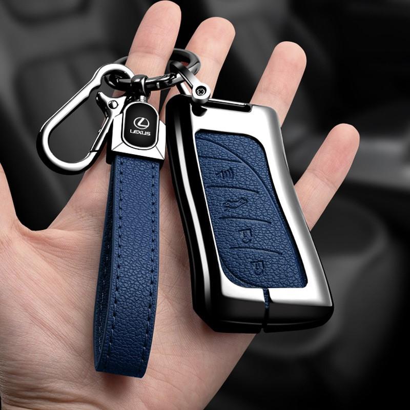 Vintage Leather Car Key Case Fob Cover For Lexus RX 300 330 350 400h ES GS RX LX GS GX NX Is 250 200 LX470 570 GX460 470 CT200h AEO1
