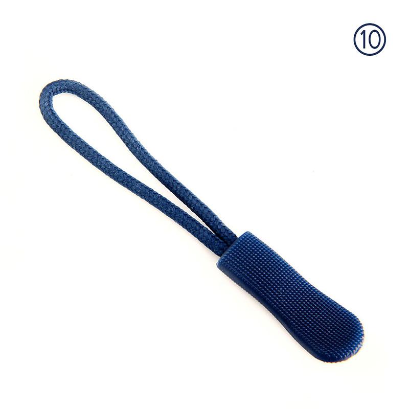 10pcs Zipper Pull Puller End Fit Rope Tag Replacement Clip Broken Buckle Fixer Zip Cord Bag Suitcase Tent Backpack Zipper Head