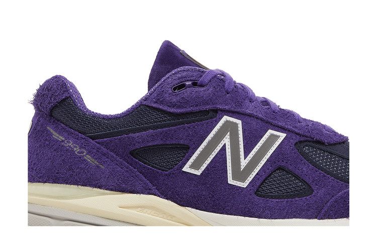 Тедди Сантис x New Balance 990v4 Сделано в США 'Сливовый Фиолетовый'